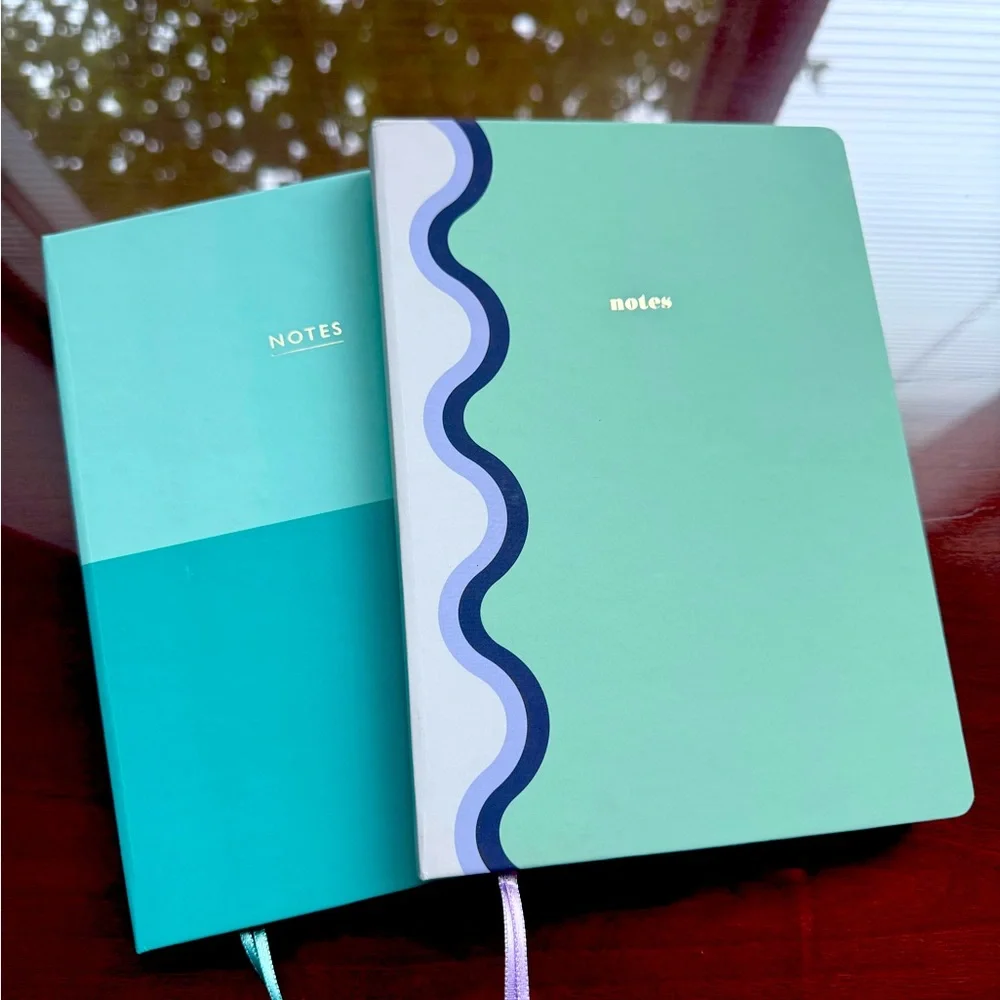 TWO Papier Scalloped Notebooks‎ | Brand New